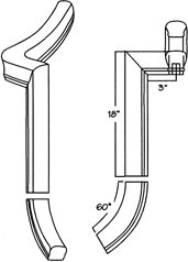 7050-55 Do it Yourself Stair Remodel- Parts and Treads