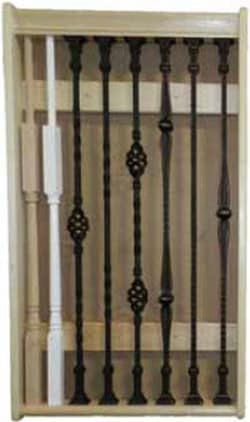 Adjustable Balusters Stair Parts Display