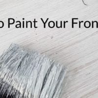 Painting Your Front Door