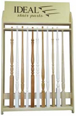 Wood Balusters Stair Parts Display